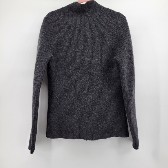 Daniele Alessandrini wool blend cardigan grey - Picture 4 of 4